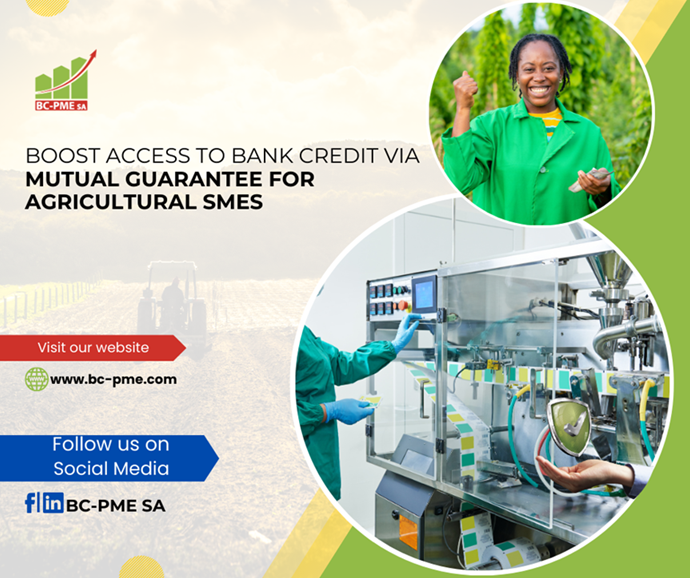 BOOSTING ACCESS TO BANK CREDIT VIA MUTUAL GUARANTEEMENT FOR AGRICULTURAL SMEs.