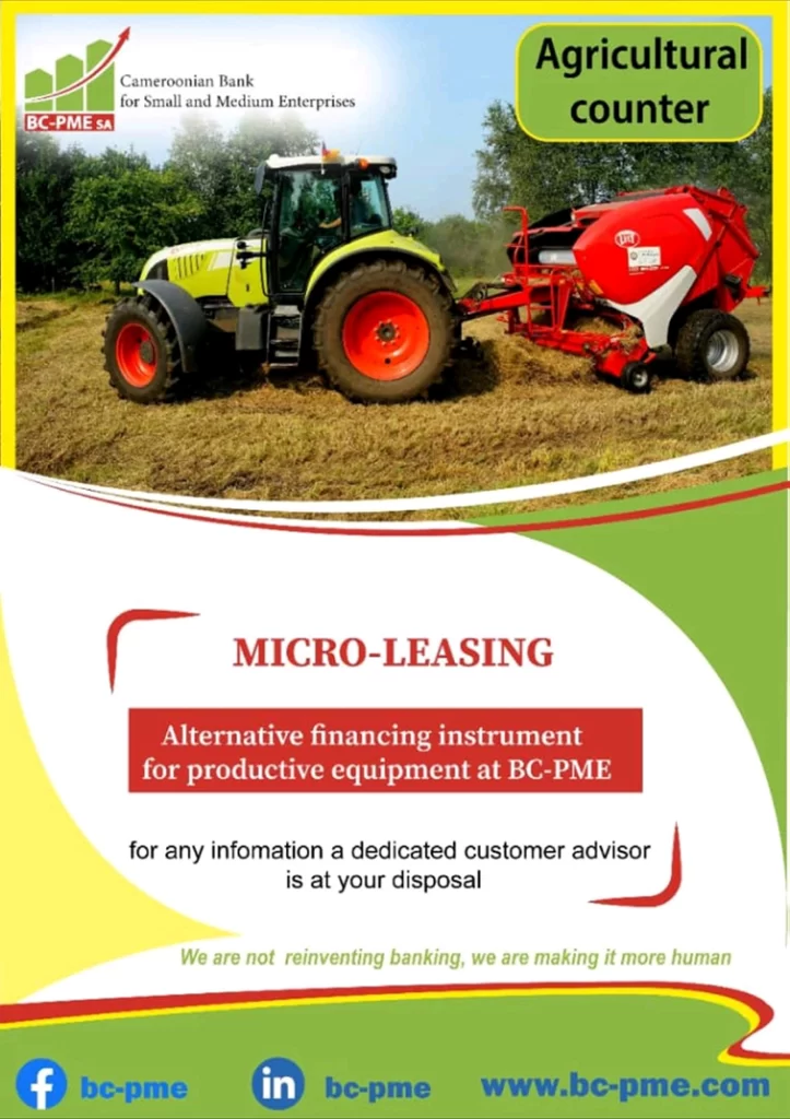 ALTERNATIVE FINANCING INSTRUMENT FOR PRODUCTIVE EQUIPMENT AT BC-SME